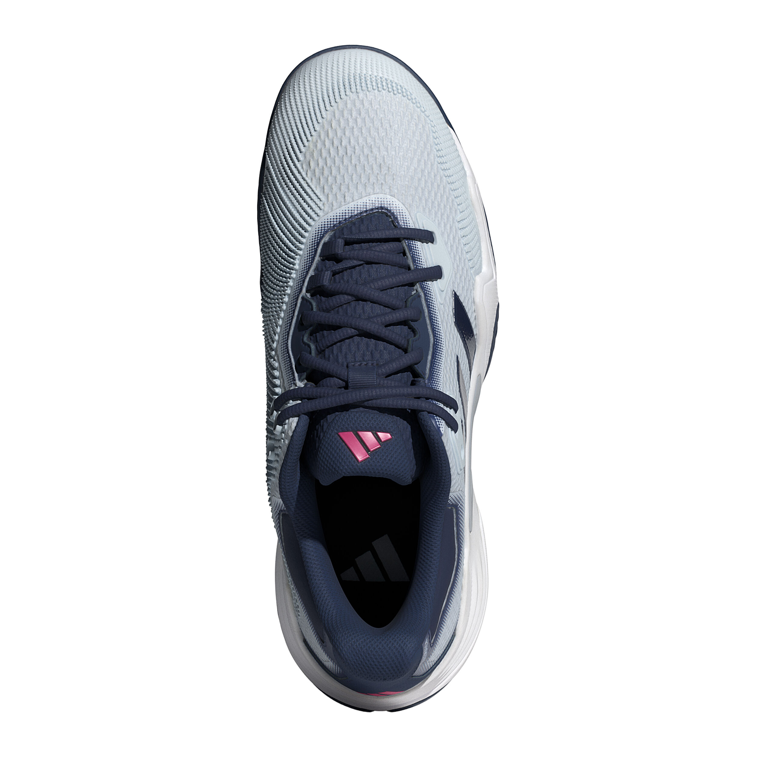 adidas Solematch Control 2 Chaussure Terre Battue Hommes - Gris Clair , Bleu Foncé