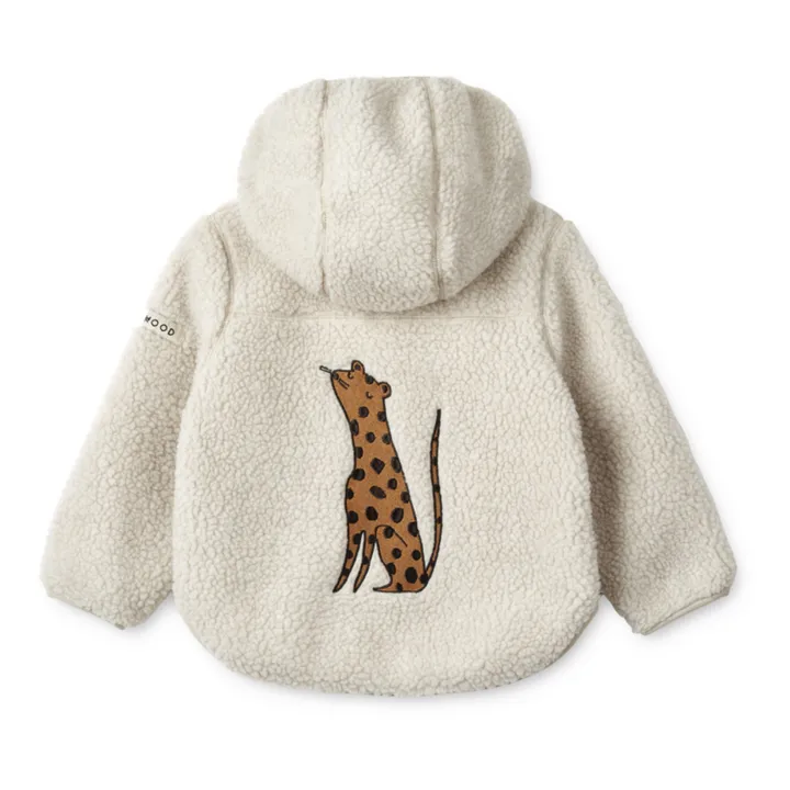 Liewood Veste Mara Polaire Brodée | Ecru