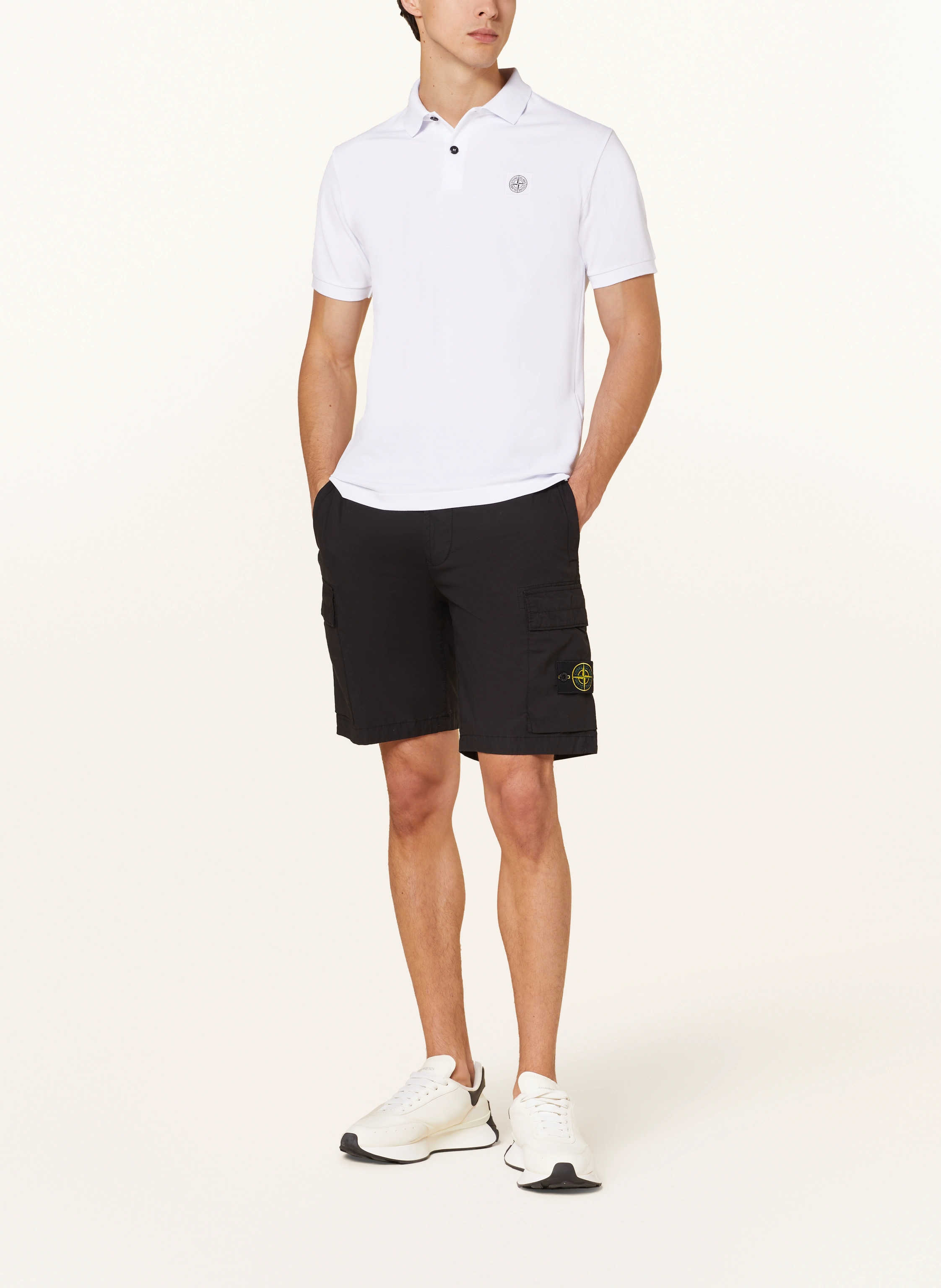 STONE ISLAND Piqué-Poloshirt Regular Fit
