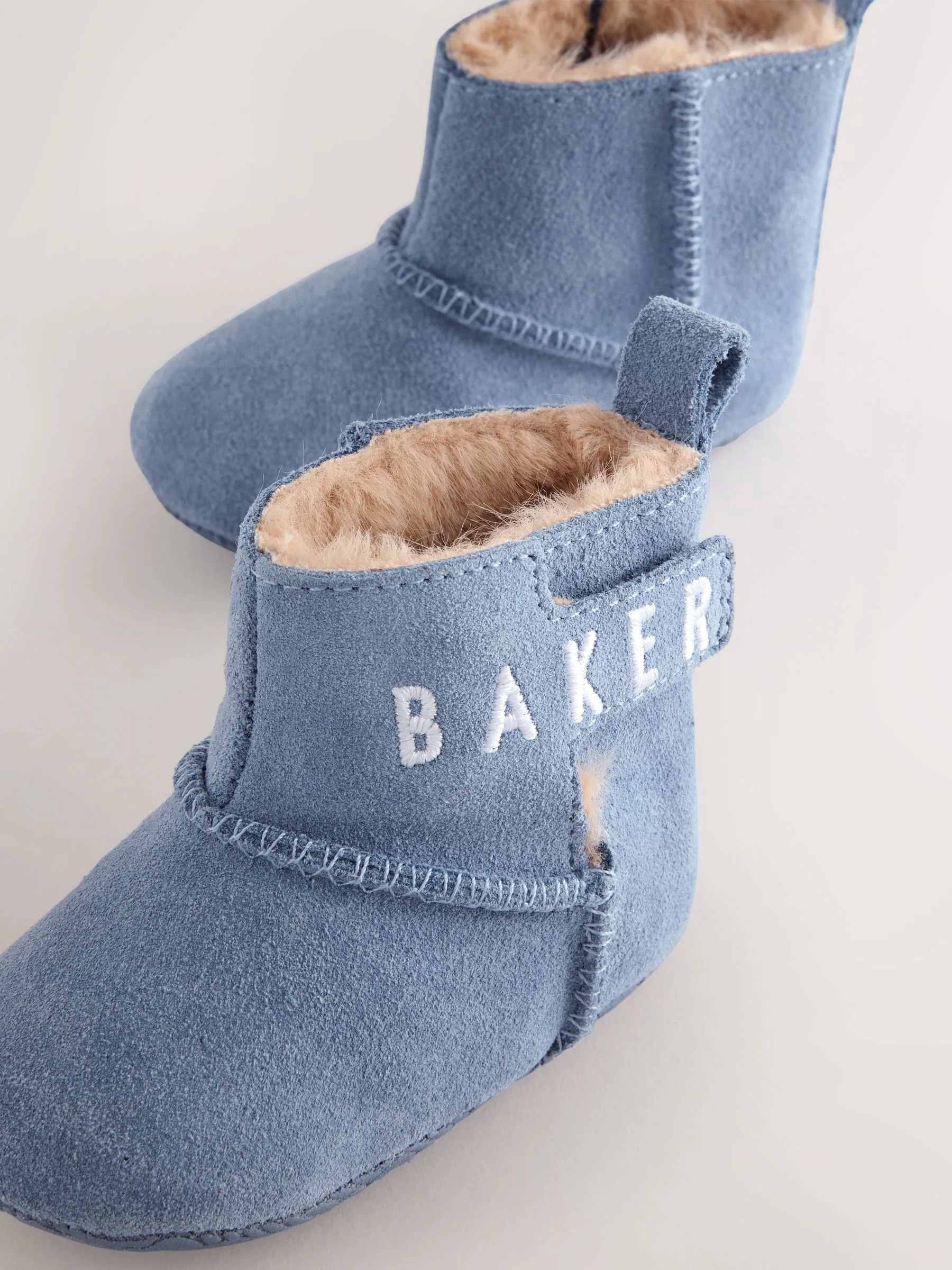 Blauw - Baker by Ted Baker Babyslofjes Boots voor Jongens