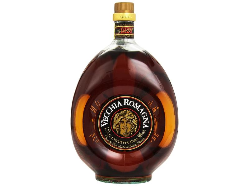 Vecchia Romagna Etichetta Nera 1.5 l Italienischer Brandy aus der Trebbiano-Traube