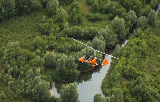 Tragschrauber-Rundflug ab Uetersen/Heist als Geschenk