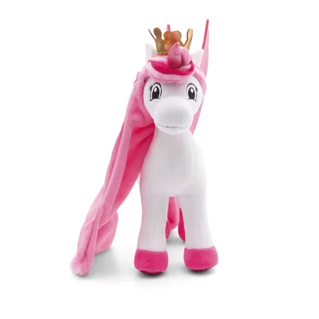 NICI Kuscheltier Lissy PONY Einhorn Tamani 22cm stehend weiß-pink