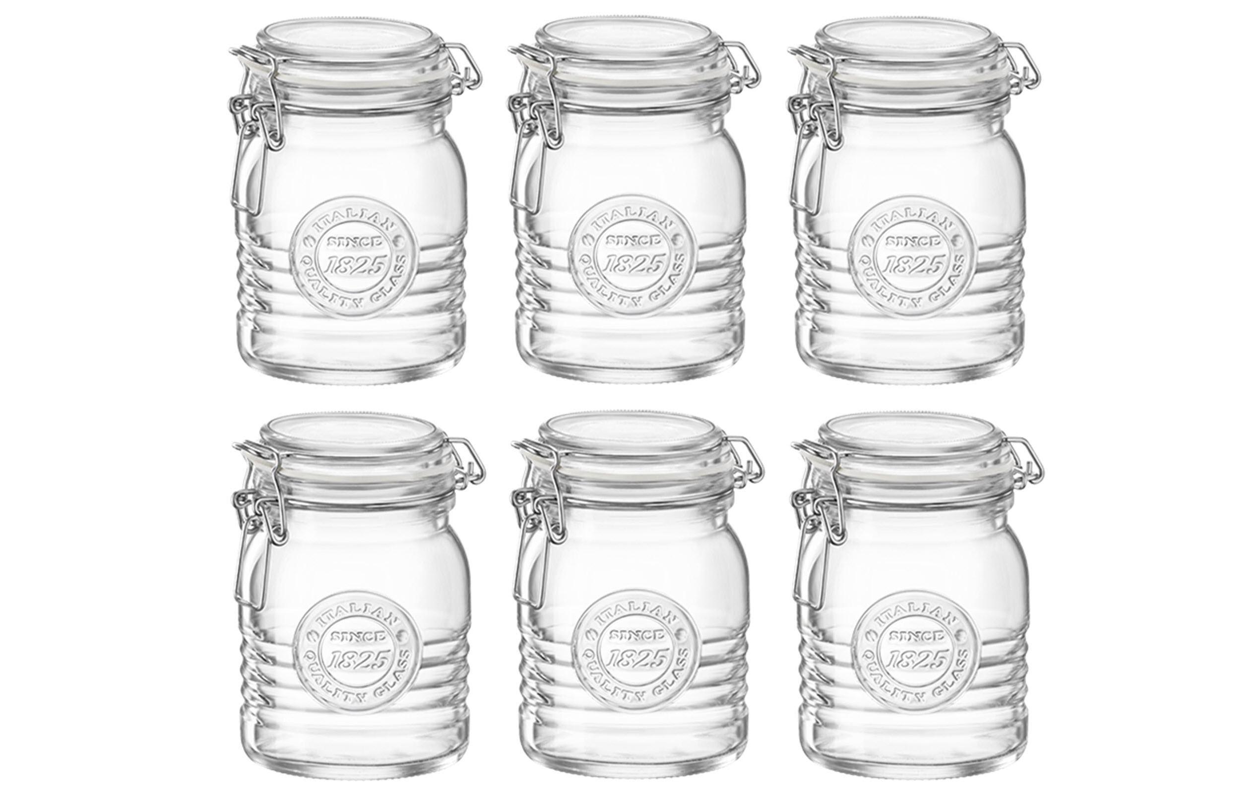Einmachglas Officina 1825 750 ml, 6 StückVintage angehauchte Einmachglas