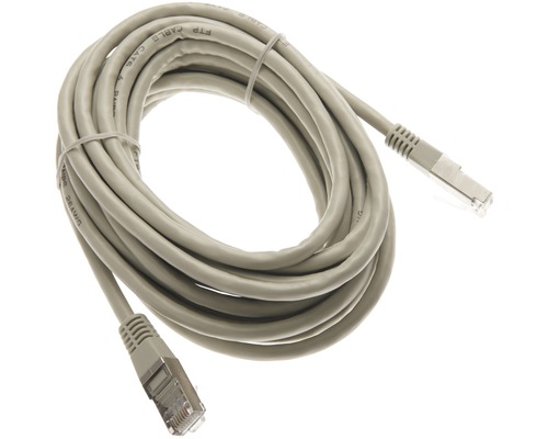 Ethernet patchkabel CAT 6 2x RJ45 stekkers 3 m grijs Beil 35279