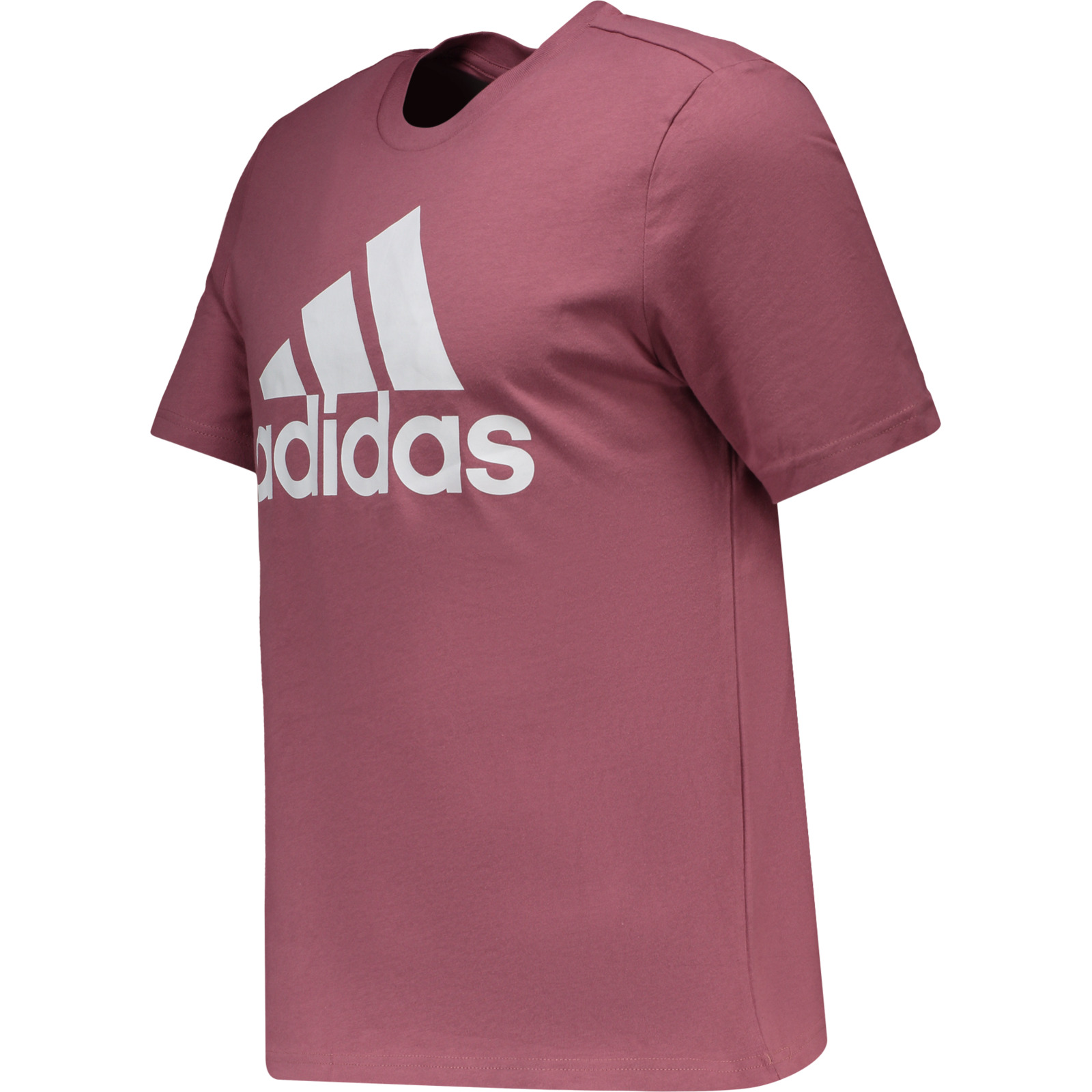 Adidas Herren-T-Shirt Logo S, brombeer