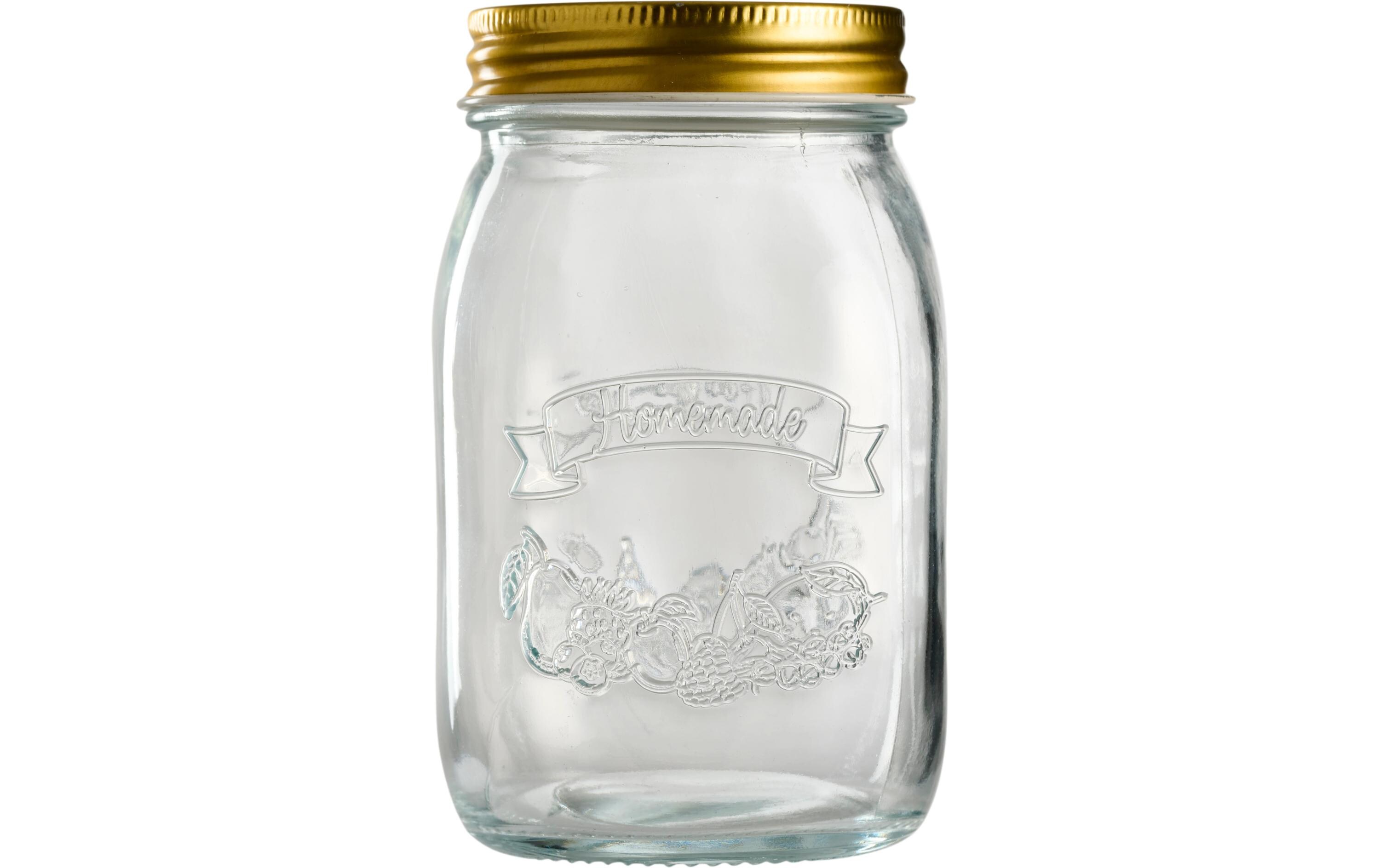 Einmachglas 0.5 l, 1 StückAufbewahrungsglas mit Schraubdeckel