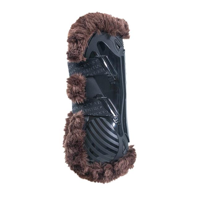Peesbeschermers Kentucky Vegan Wol Bamboo Elastic Zwart-bruin