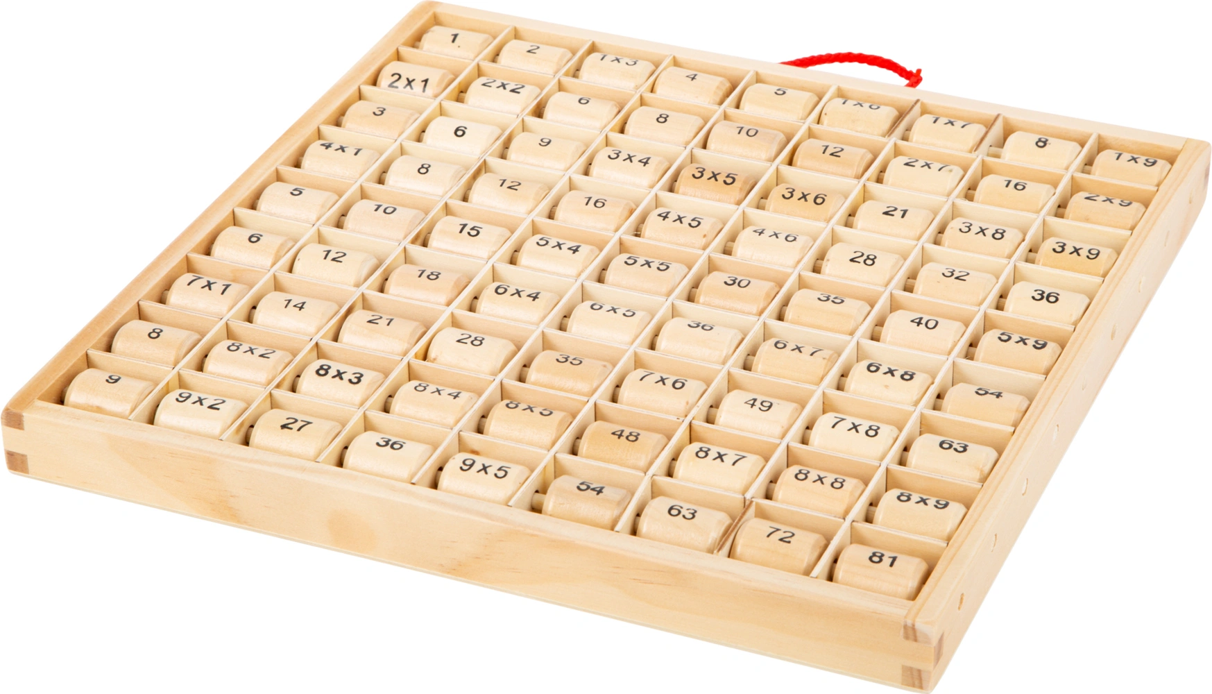 Multiplizier-Tabelle „Rio“ aus Holz