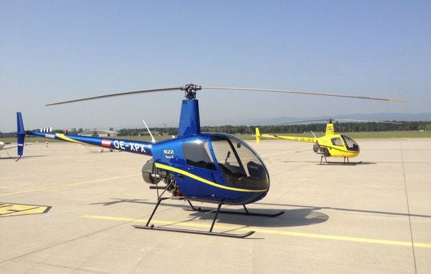 Helikopter selber fliegen in Feldkirchen bei Graz als Geschenkidee
