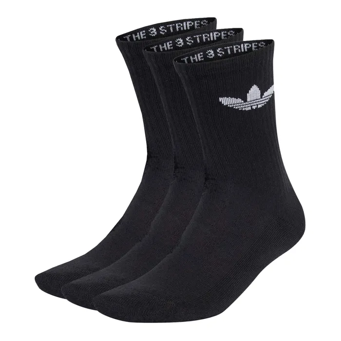 Adidas Trefoil Crew Cushioned Sokken (3-pack)