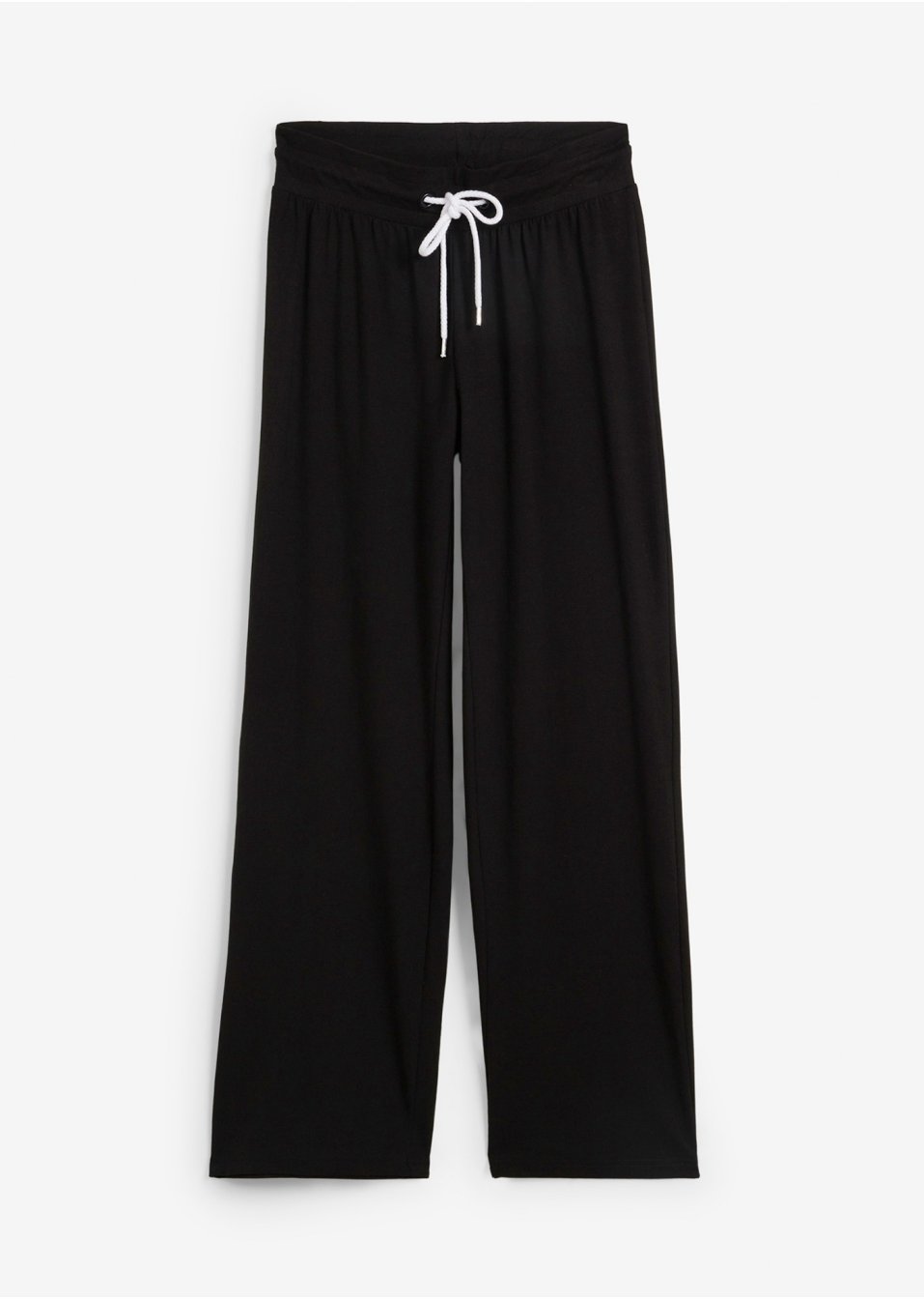 Pantalon en jersey jambes larges, Flared
