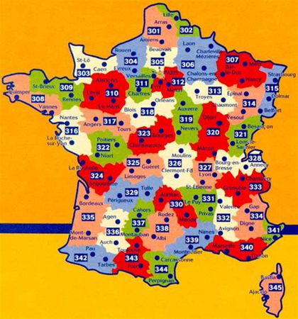 FRANKREICH Strassenkarten 1:150000  343 ARIÈGE, HAUTE-GARONNE