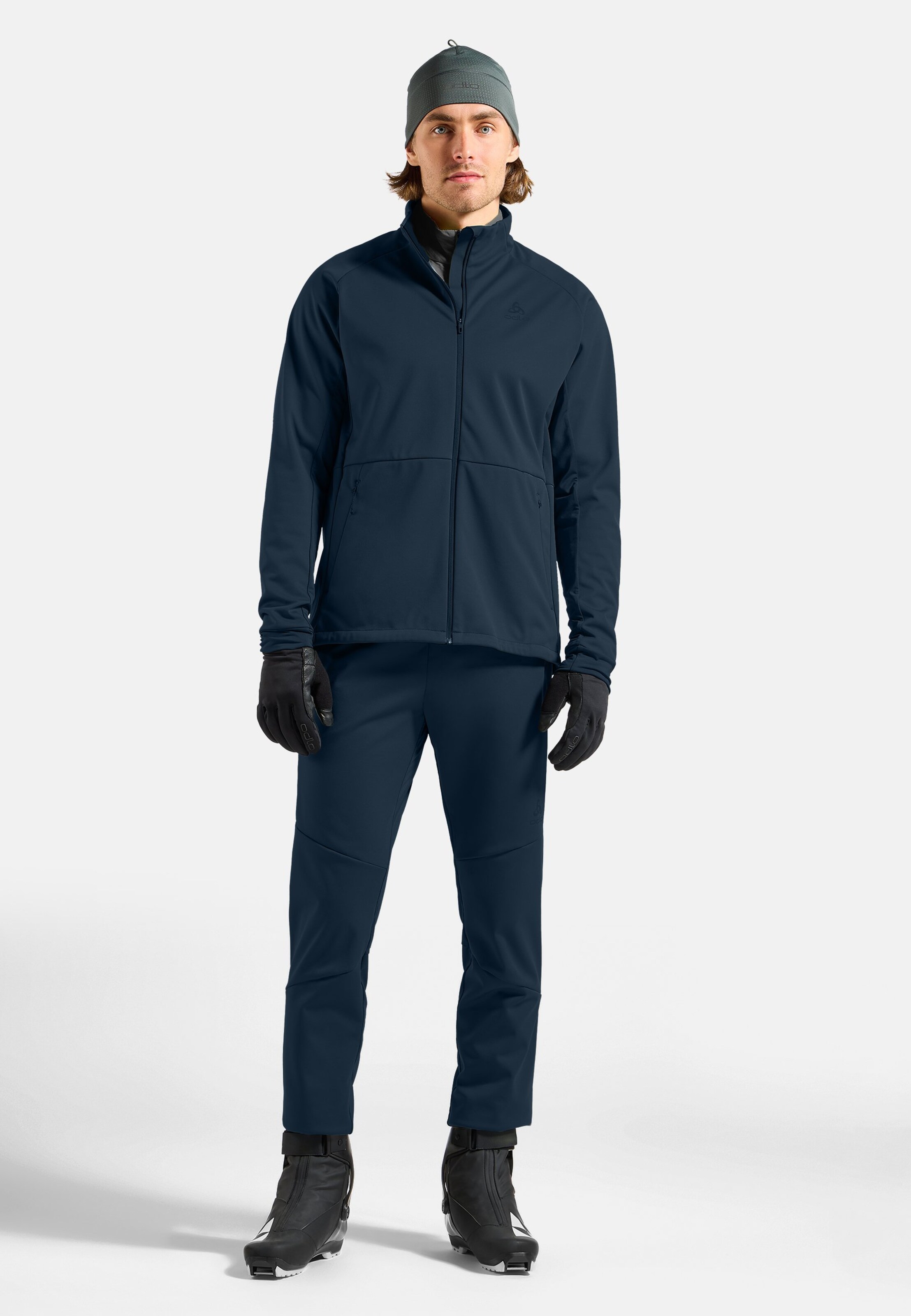 Essentials Warm Langlaufjacke in dark sapphire