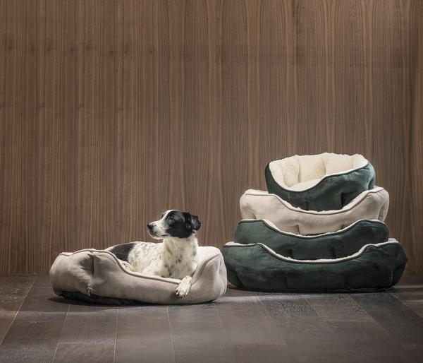 Dehner Lieblinge Kuschelbett Silky, rund