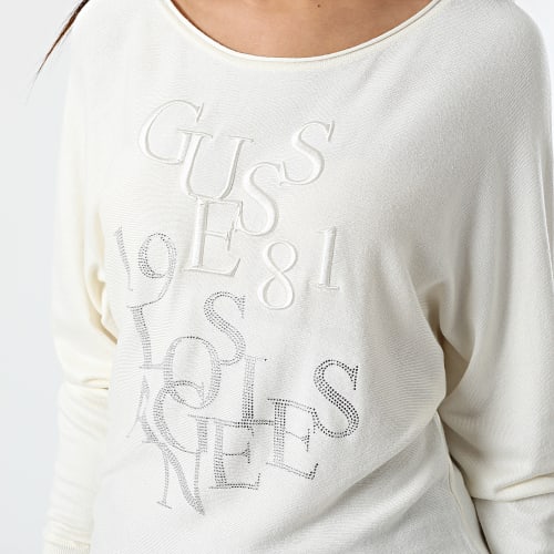 Pull Femme W2YR27 Blanc