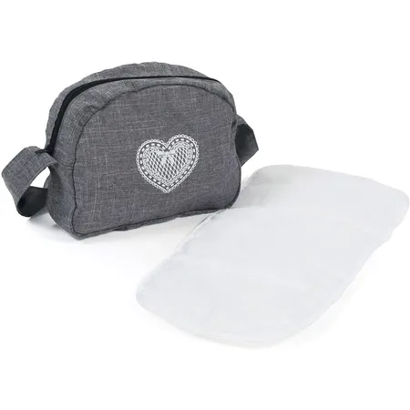 Bayer Chic Puppen-Wickeltasche, Jeans Grey