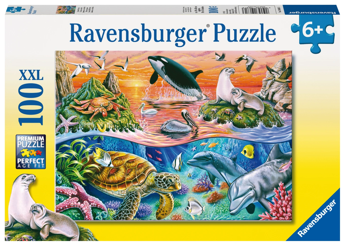 Puzzle BUNTER OZEAN 100-teilig