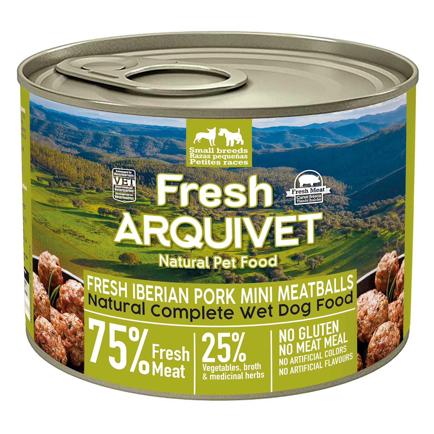 Arquivet Fresh MINI Almôndegas de Porco 200gr