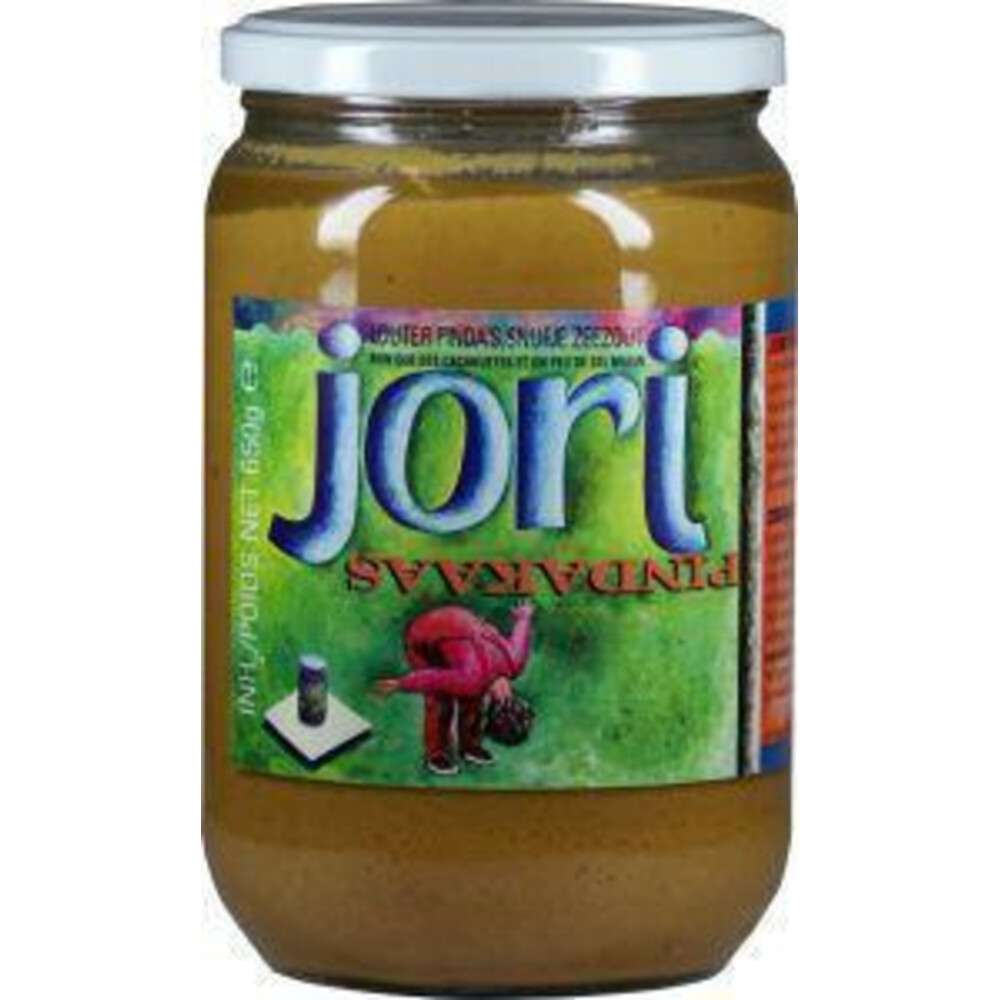 6x Horizon Jori Pindakaas Zeezout Bio 650 gr