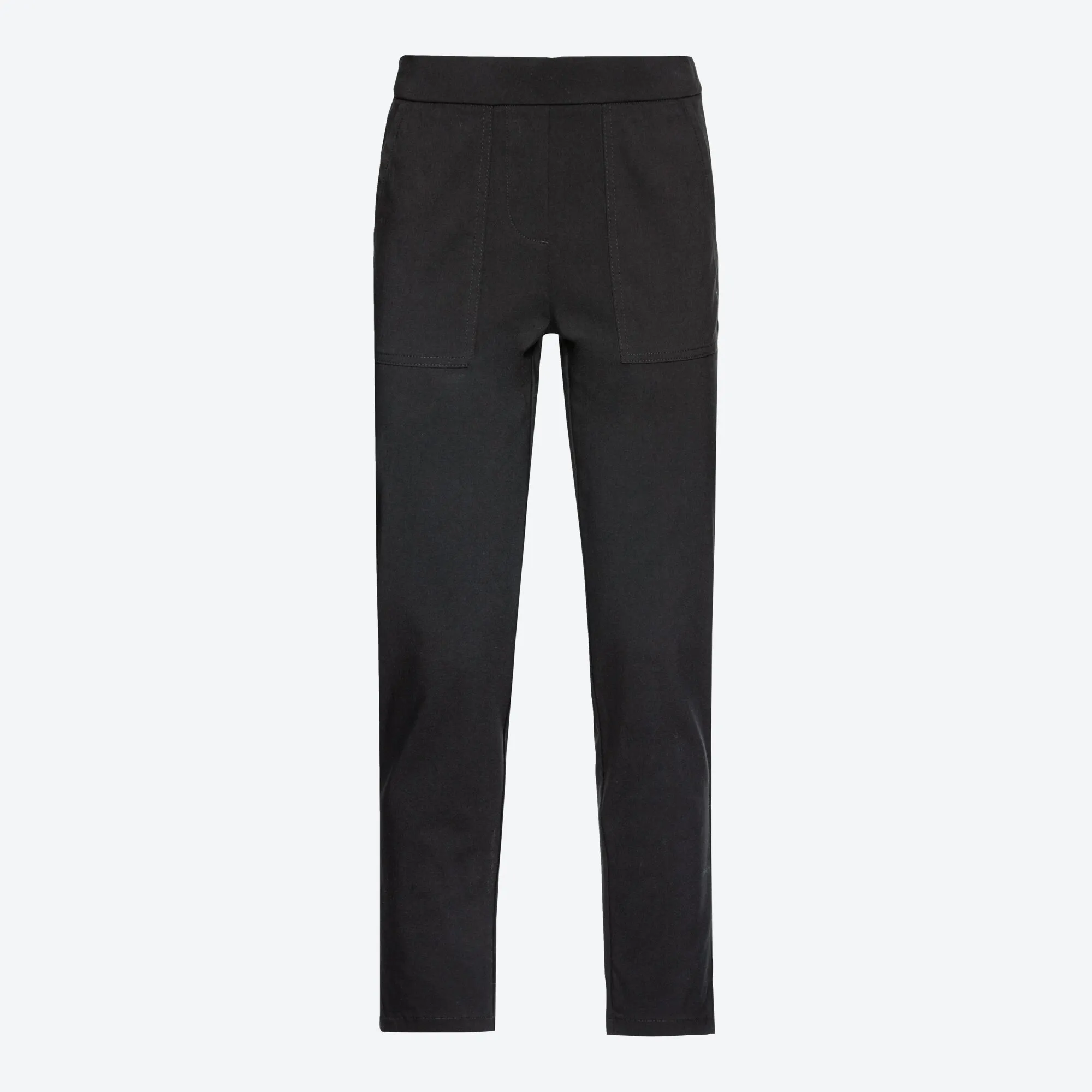 Damen-Hose mit aufgesetzten Eingrifftaschen