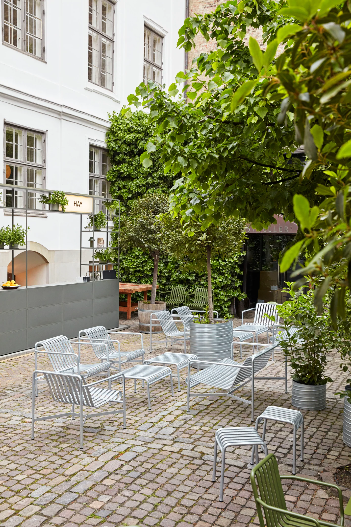 HAY  Palissade Lounge Low havestol - Hot Galvanised
