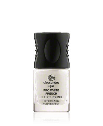 Alessandro Spa Nail Hand Foot Pro White French Effect Polish 10ml
