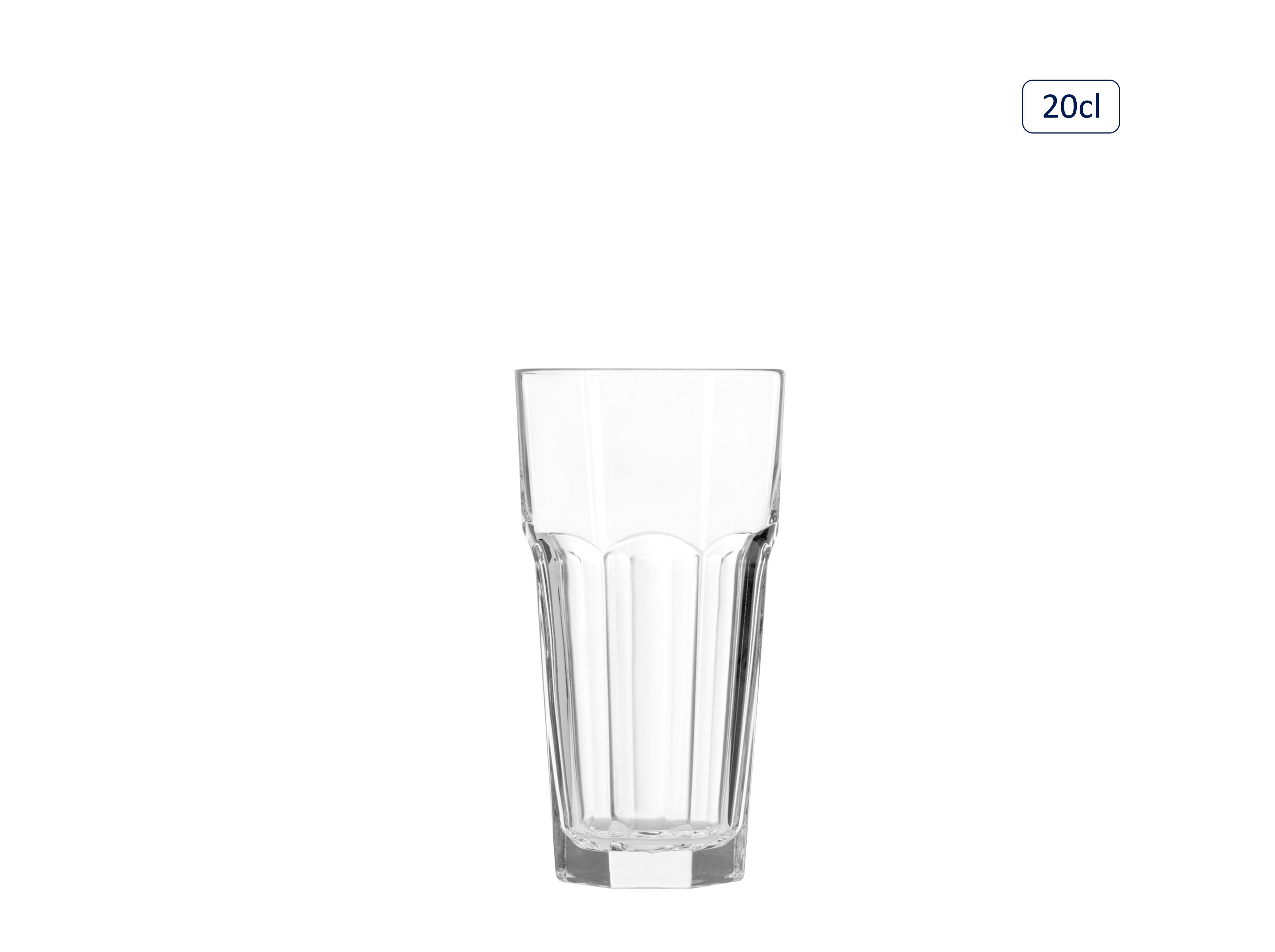 COPO GIBRALTAR VIDRO 20CL