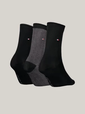 Caixa de presente com 3 pares de meias clássicas