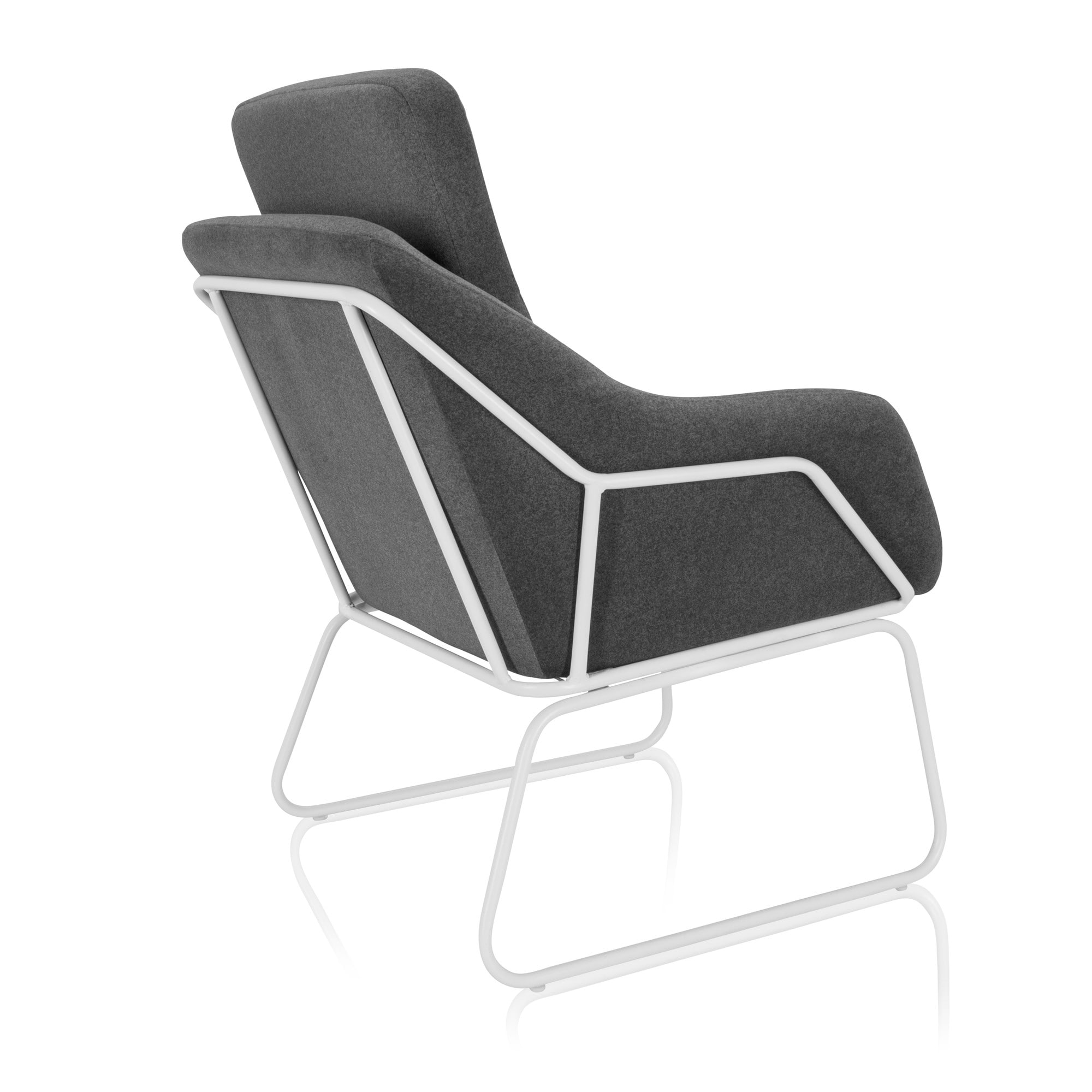 Loungesessel LAGUNO W Stoff mit Armlehnen hjh OFFICE