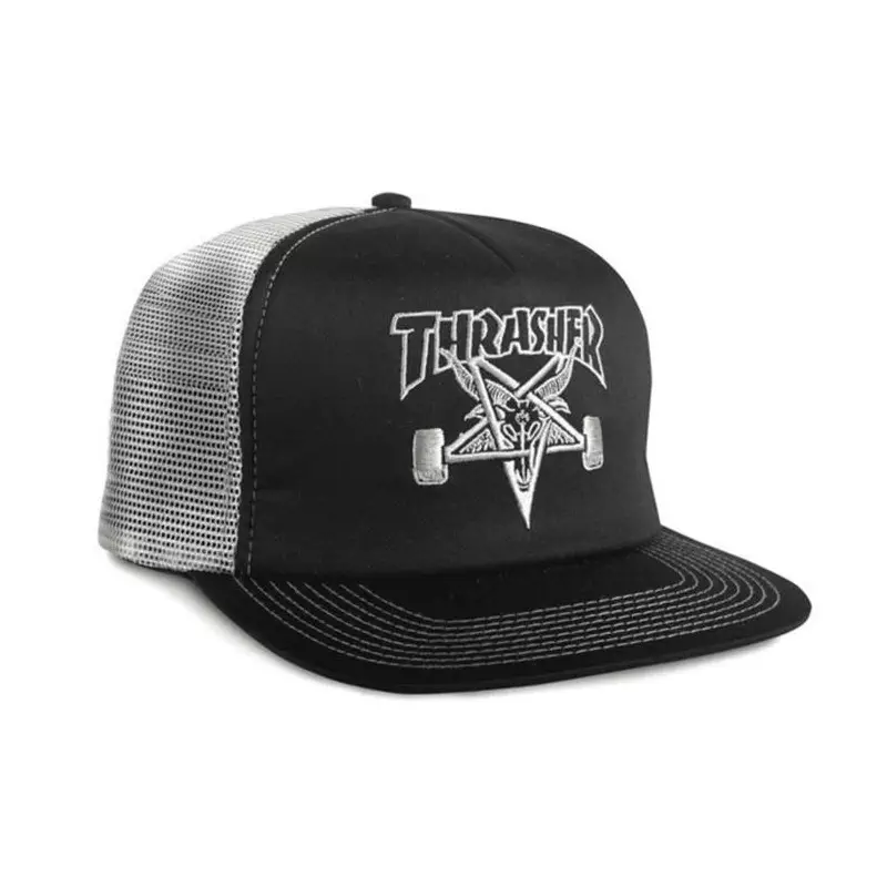 Casquette THRASHER Skate Goat Emb Mesh Gris