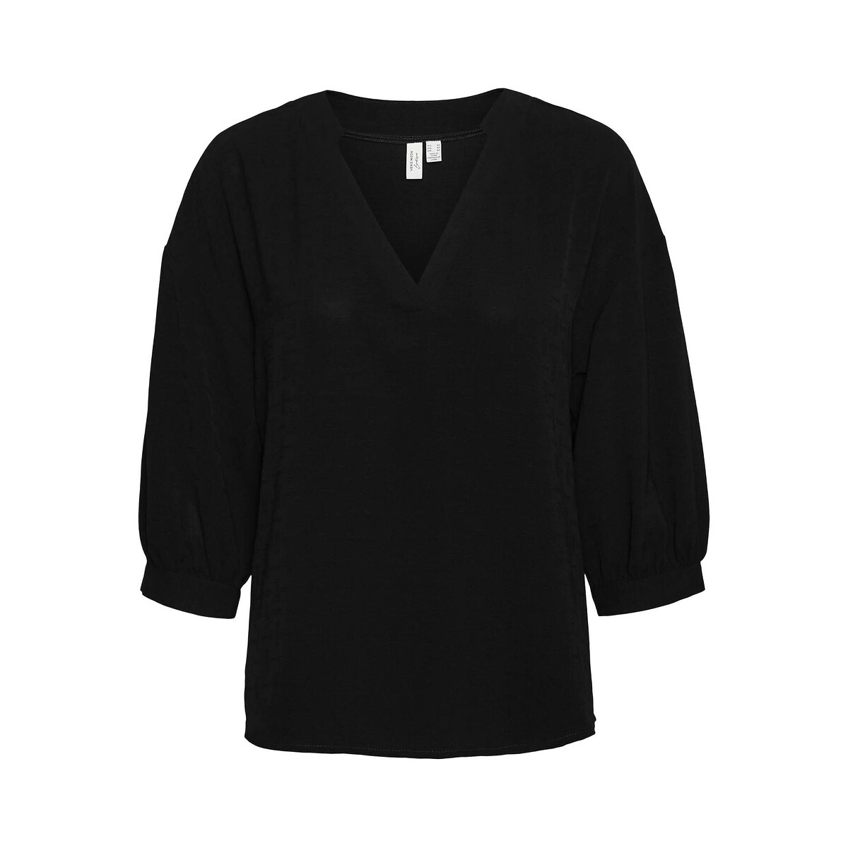 VERO MODA<br>Blusa com mangas bufantes e decote em V