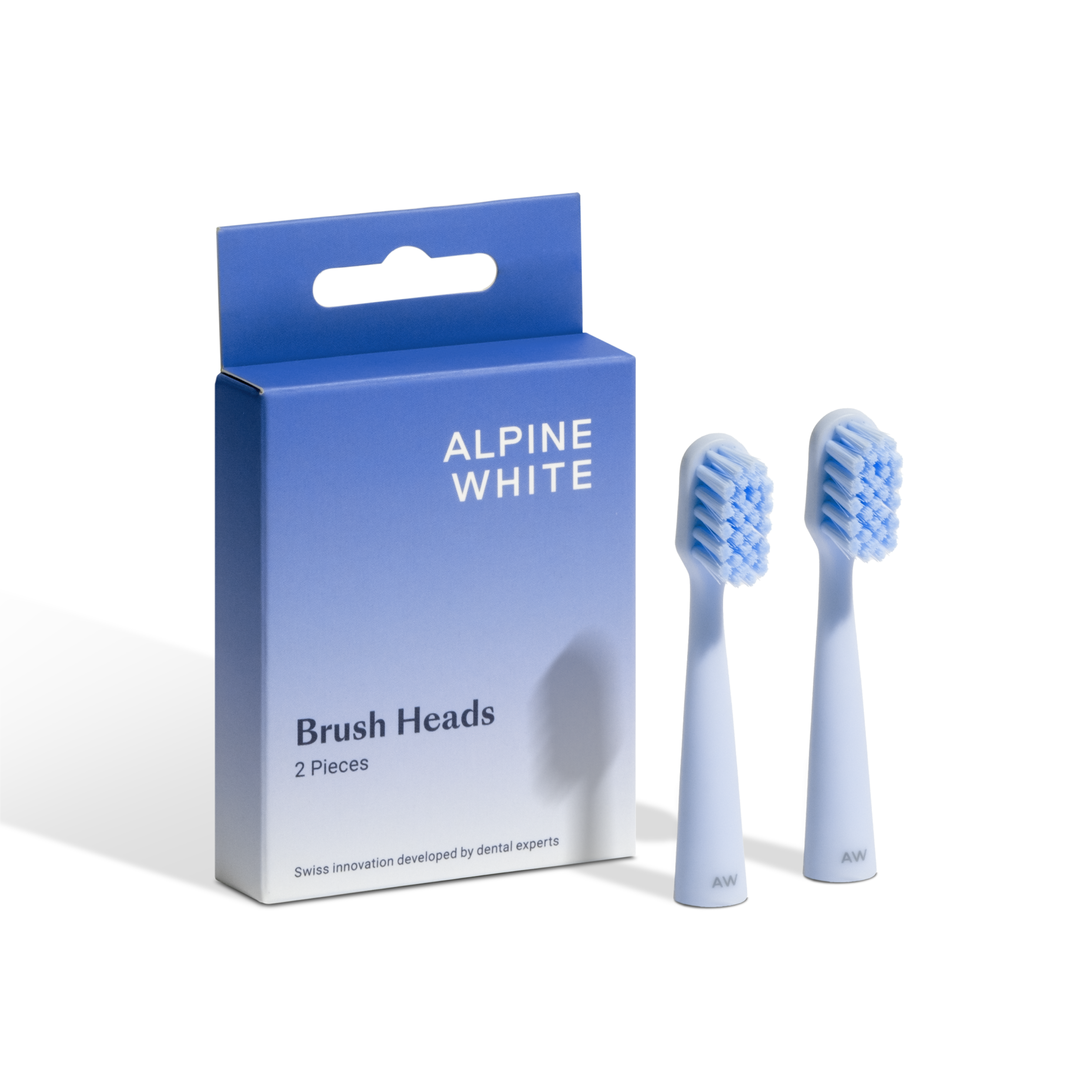 Alpine White Brush Heads Box 2 Stk