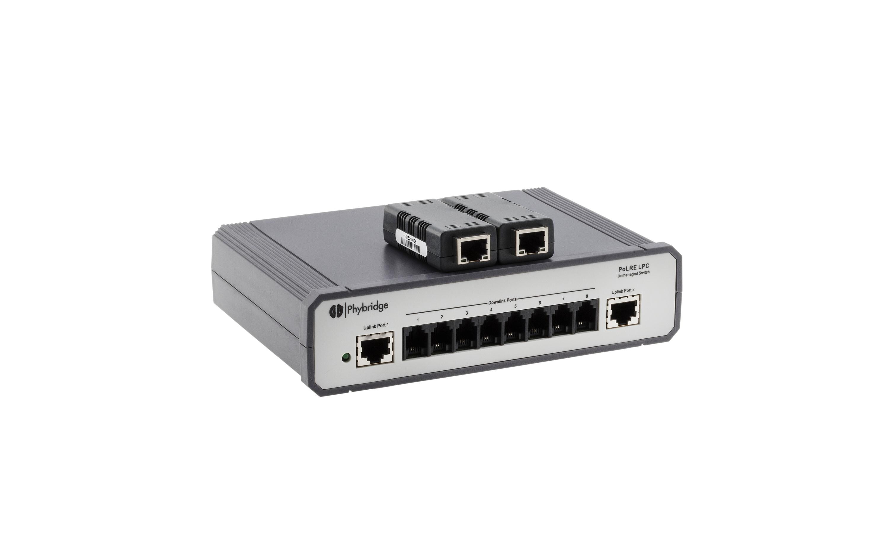NVT PoLRE LPC Switch (mit 2 Adaptern)<br>NVT PoLRE LPC Switch (mit 2 Adaptern)
