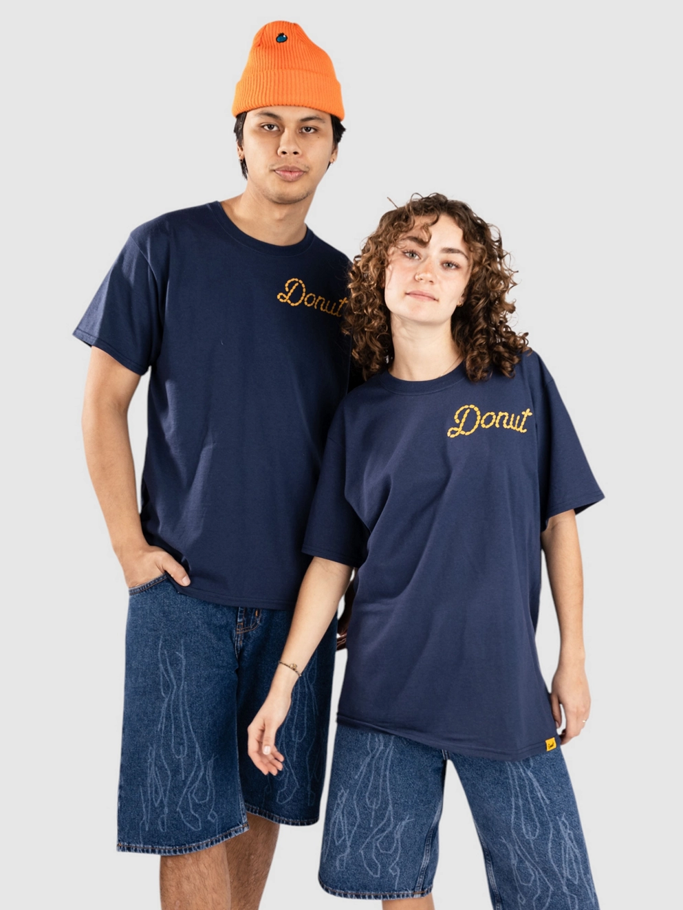 Donut Work With Your Hands T-Shirt blue