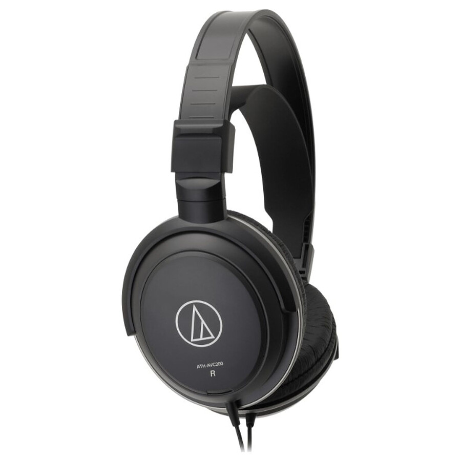 Audio-Technica ATH-AVC200 Noir - Casque audio