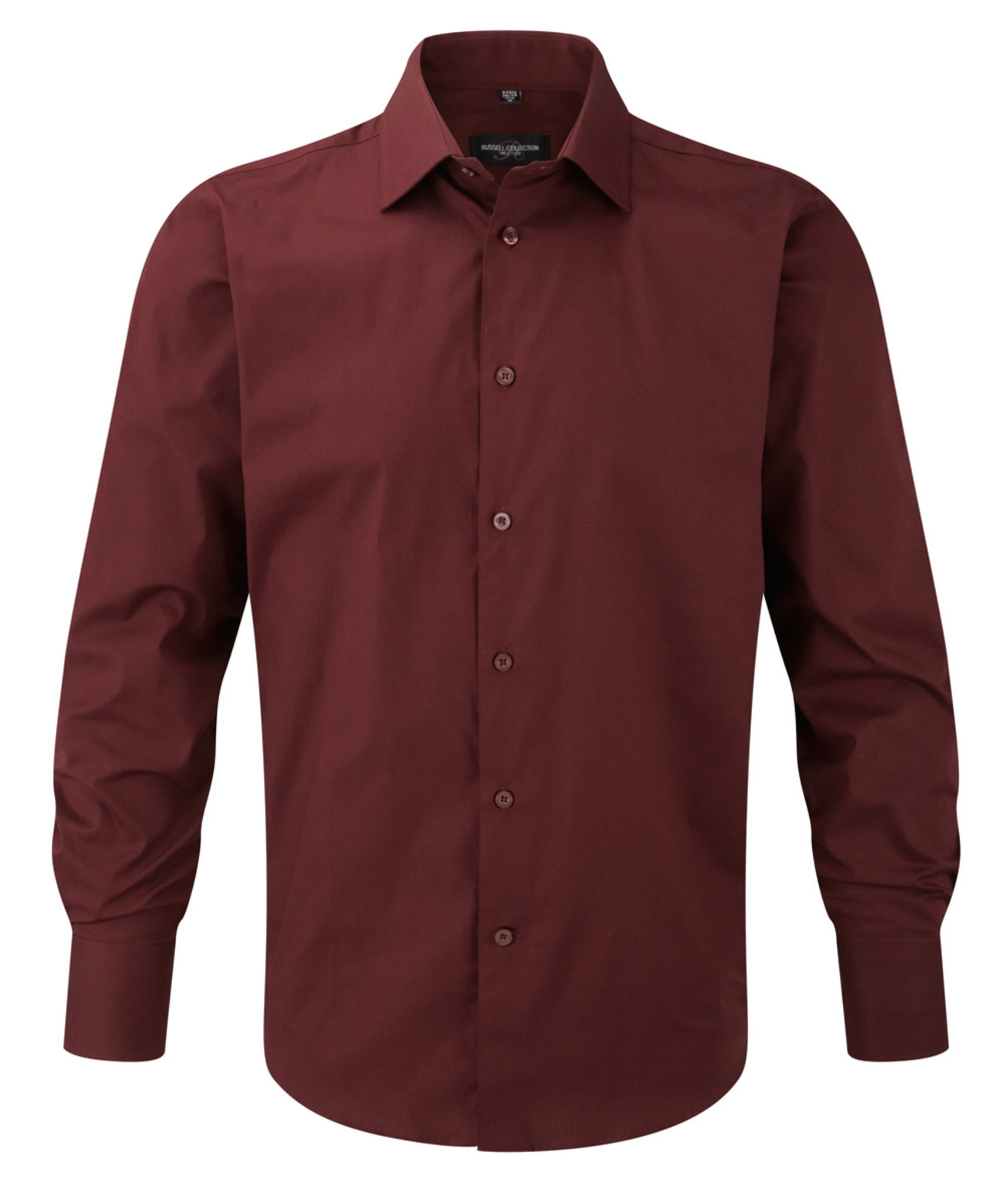 Russell Collection J946M - Chemise ajustée manches longues facile d’entretien