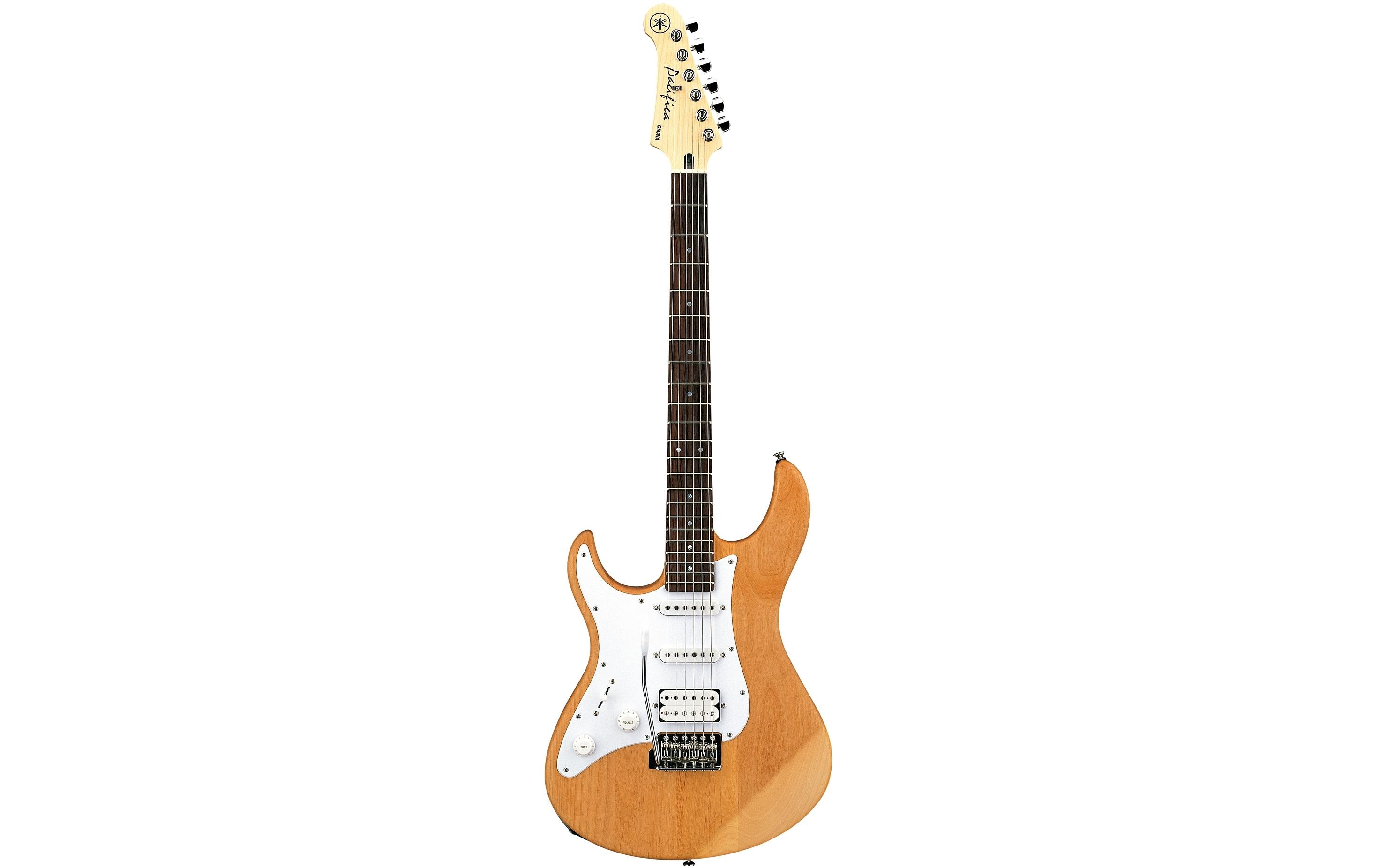E-Gitarre PACIFICA 112JL – Yellow Natural Satin<br>Linkshändige E-Gitarre für Anfänger