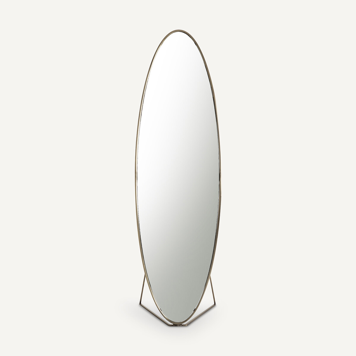 AM.PM<br>Espelho oval sobre base de metal, 170 cm de altura, Koban