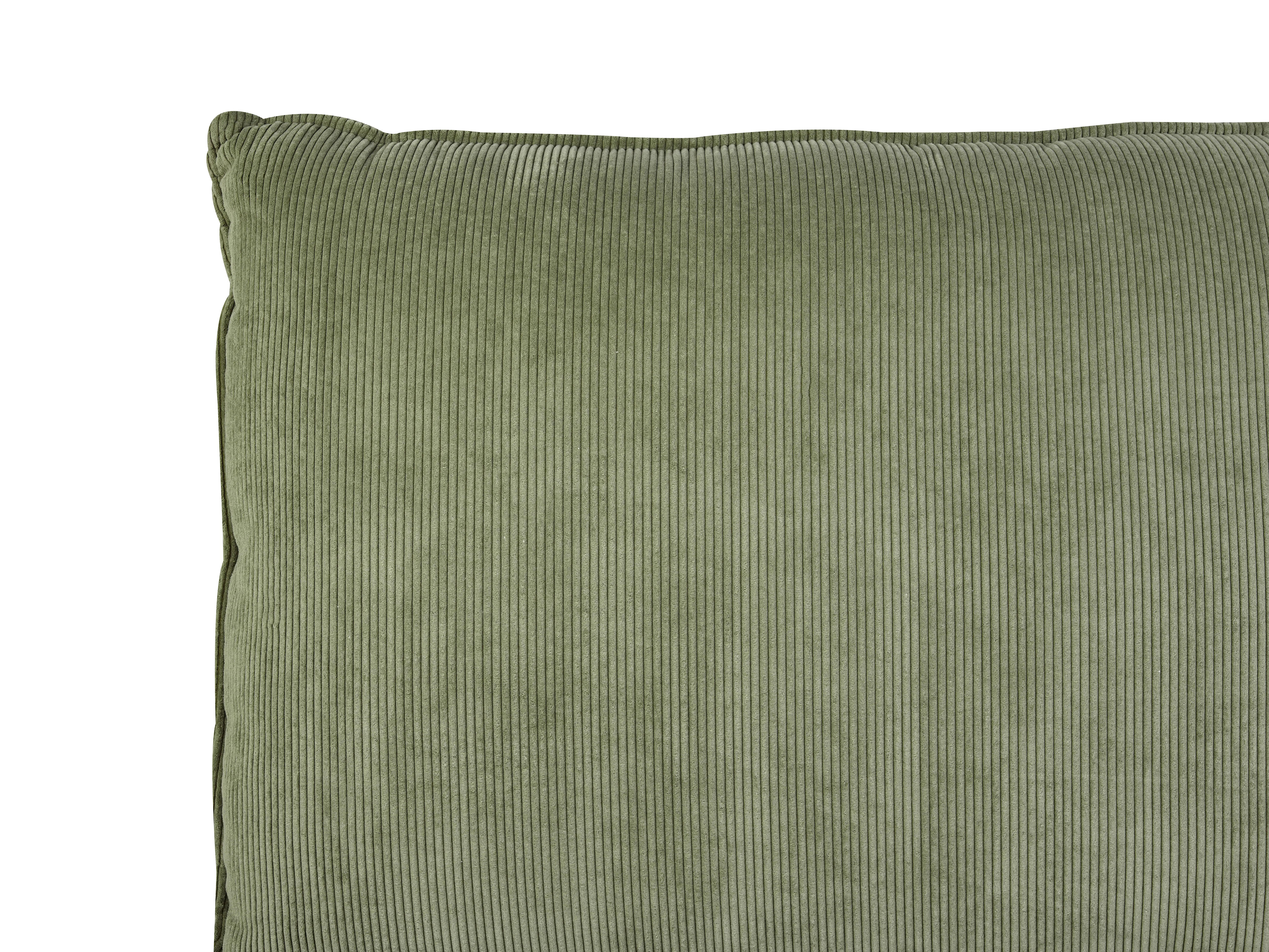 Bed Corduroy VINAY 180 x 200 cm Olijfgroen