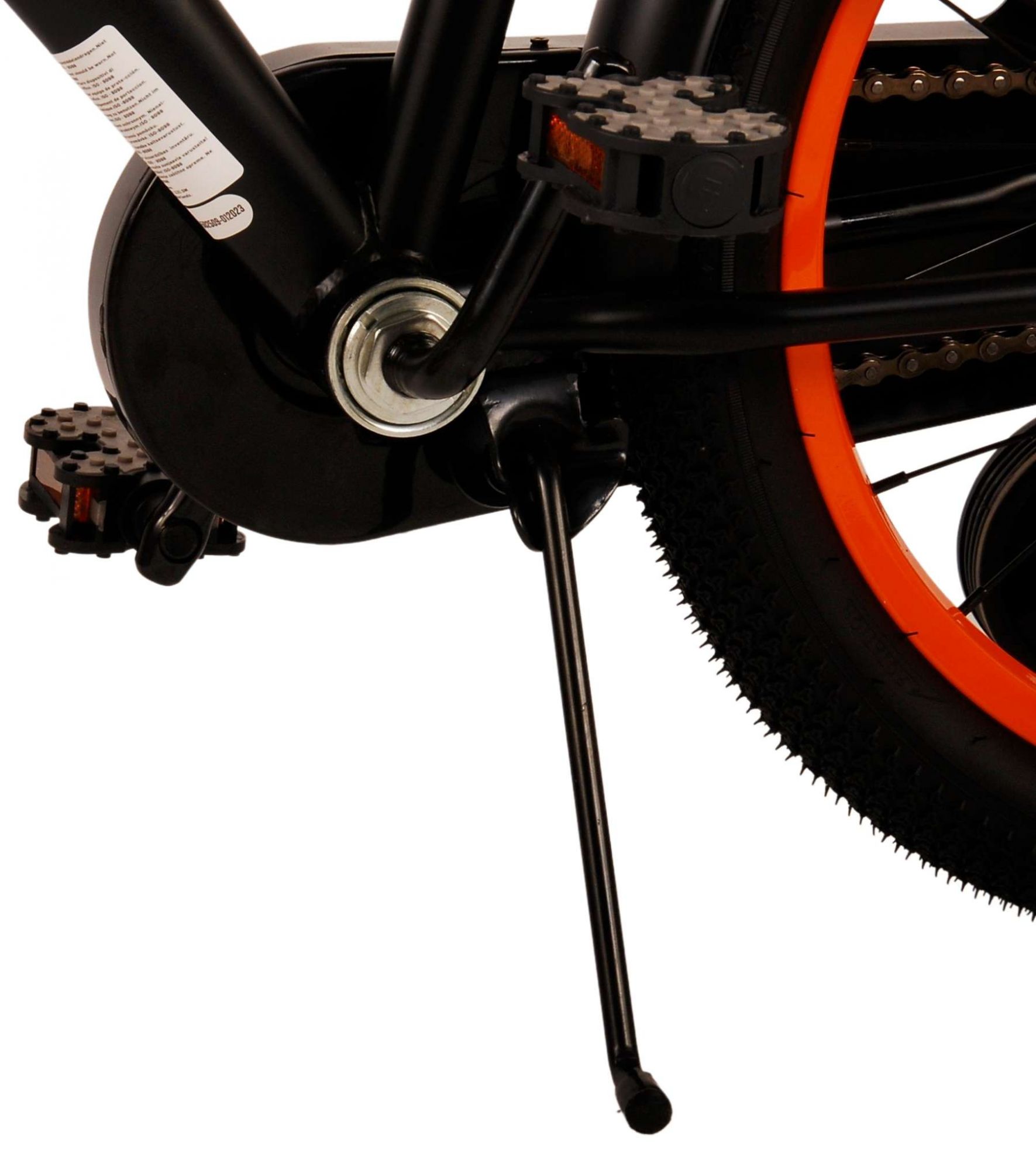 TPFSports Thombike Kinderfahrrad - Jungen - 18 Zoll - Rücktritt + Handbremse - Schwarz Grün