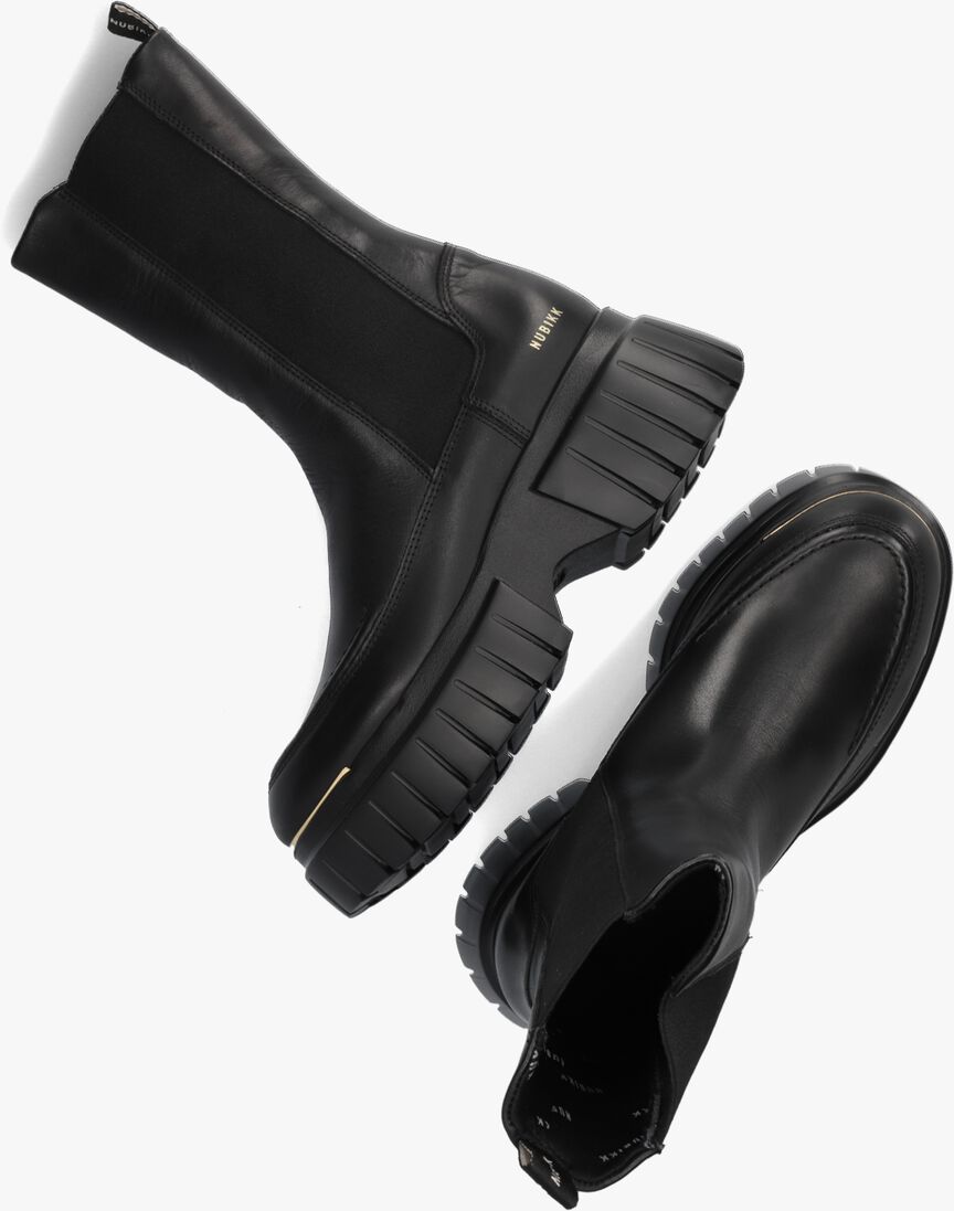 NUBIKK zwarte nubikk chelsea boots miley adams