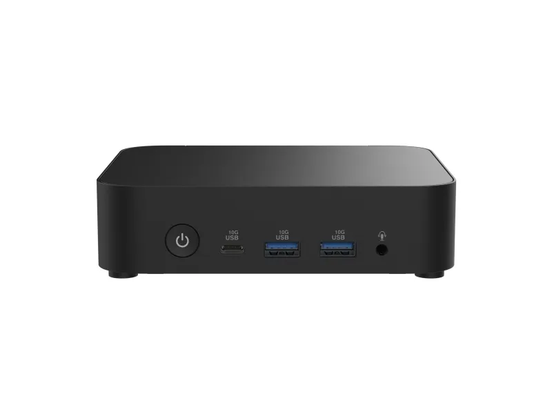 ASUS NUC 14 Essential Kit RNUC14MNK3500002 - Barebone - mini PC 1 x N-series N355 / op til 3.9 GHz - RAM 0 GB - UHD Graphics - IEEE 802.11ax (Wi-Fi 6E), Gigabit Ethernet, 2.5 Gigabit Ethernet, Bluetooth 5.3 - sort