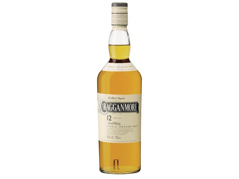 Cragganmore Whisky Single Malt 12 Jahre 0.7 l Hochprozentige Spirituosen Spezialität aus Schottland