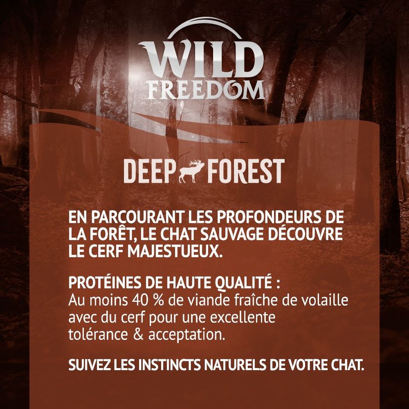 Wild Freedom Adult Deep Forest, cerf