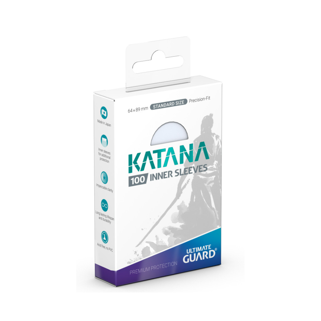 100 Inner Sleeves Katana