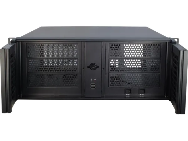 Inter-Tech IPC 4U-4098-S - Rack-monterbar - 4U - ATX - ingen strømforsyning (ATX) - USB