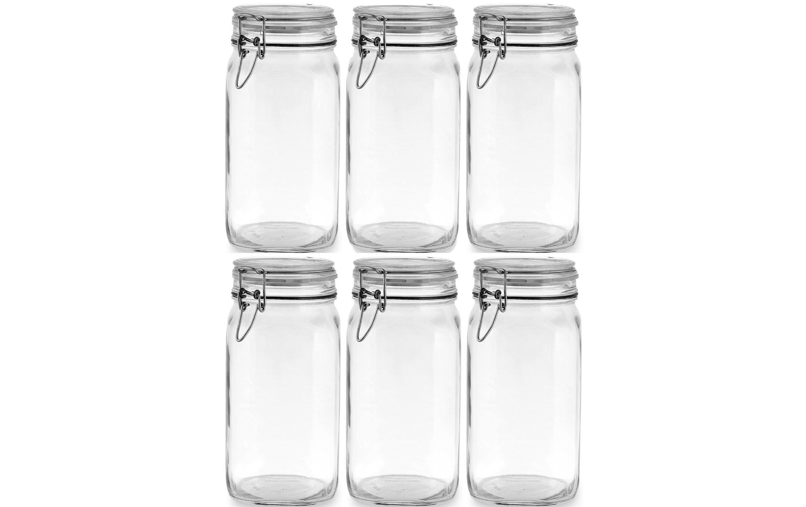 Einmachglas Fido 1500 ml, 6 StückEinmachglas, transparent