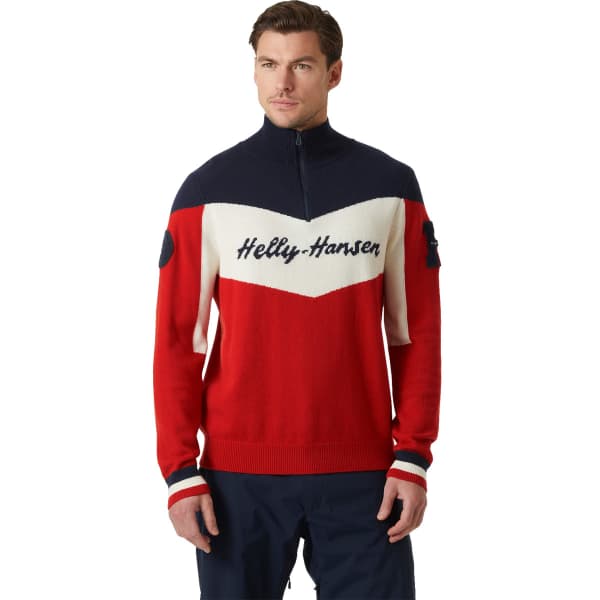 Pull HELLY HANSEN APRES KNITTED SWEATER RED