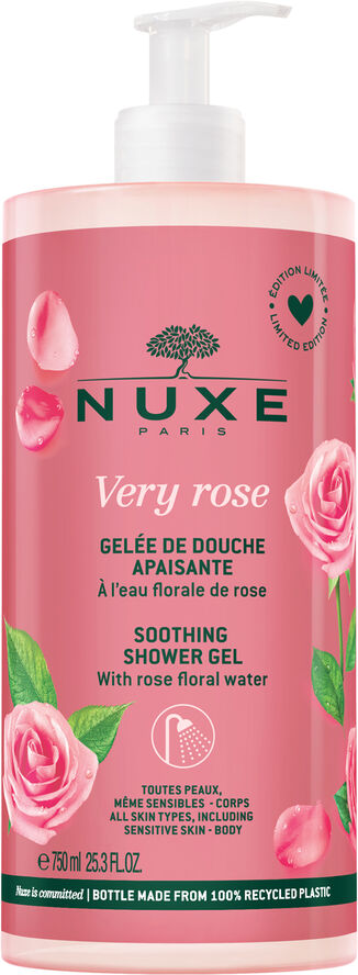 NUXE VERY ROSE SHOWER GEL 750 ML